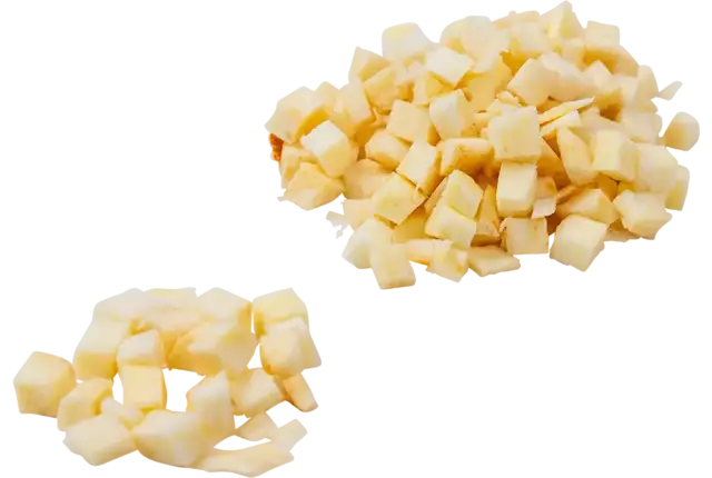 Pastinaken brunoise 5mm zak 1kg